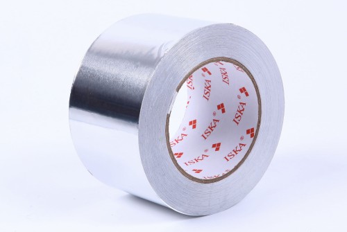 Taśma klejąca 72mm aluminiowa 1-str samoprzylepna