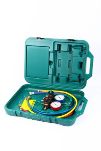 Zestaw manometrów REFCO BM2-3-DS-R32 R410/R32 