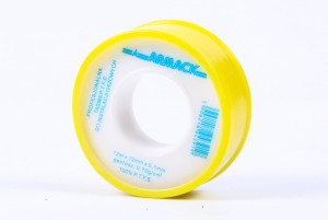 Taśma teflonowa PTFE gaz 0,1mm x 12mm x 12m GEB