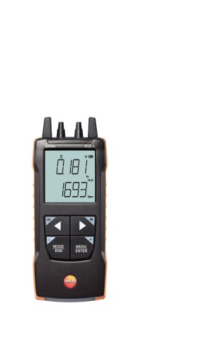 Testo 512-1 przyrząd cyfrowy do pomiaru różnicy ciśnień