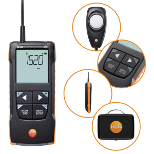 Testo 545 - Cyfrowy luksometr współpracujący z aplikacją mobilną