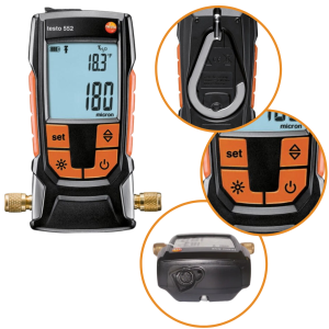 Wakuometr Cyfrowy Testo 552 , próżniomierz