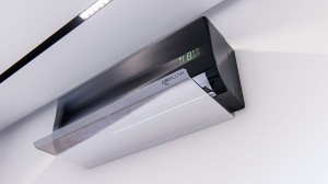 Kierownica strumienia powietrza 79cm osłona klimatyzatora, deflektor AIRFLOW montaż do ściany
