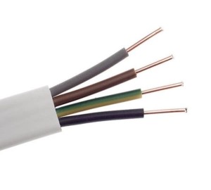 Przewód instalacyjny okrągły YDY-ŻO 4x1,5 