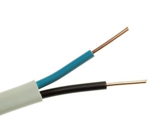 Przewód instalacyjny  linka OMY(H03VV-F) 2x1,0  300V