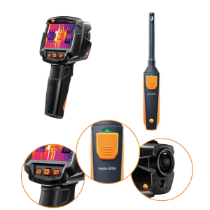 Zestaw do diagnostyki budynku- kamera termowizyjna TESTO 871s +  termohigrometr TESTO 605i Bluetooth