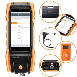 Analizator spalin Testo 300 (4.000 ppm) + detektor Senco CO