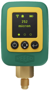 Wakuometr elektroniczny REFCO REFVAC-RC do pomiaru próżni