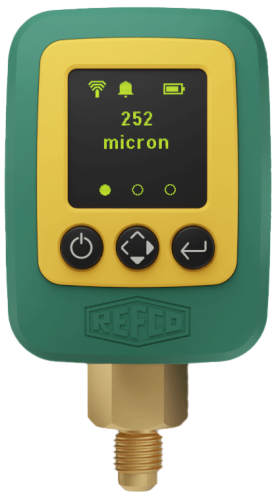 Wakuometr REFVAC-RC