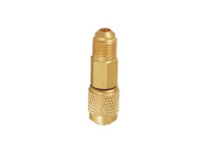 Adapter mosiężny prosty ruchoma nakrętka VALUE V05 1/4"M x 5/16"Ż