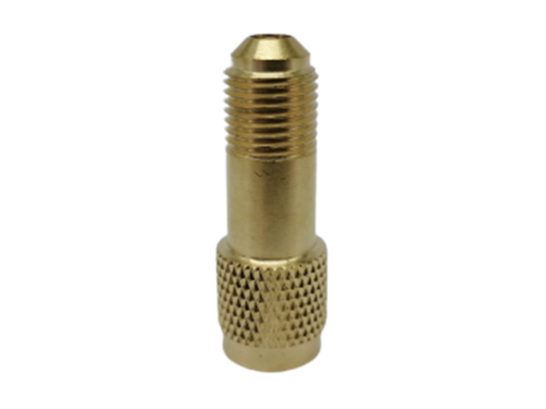 Adapter mosiężny prosty VALUE V07 1/4"M - 5/16"Ż