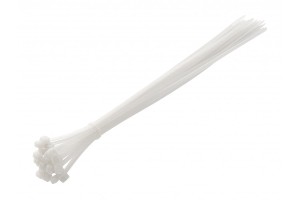 Opaska zaciskowa 4,8x370 25szt białe HT2C730 Hogert