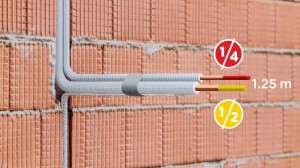 Wkłady zabezpieczające do rur 1/4"-1/2" BRS safepipe 