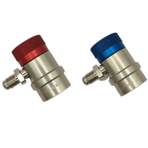 Komplet szybkozłączy STUCCHI NC+ WC 1/4" R134a 