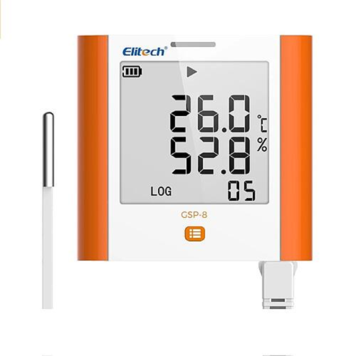 Rejestrator temperatury i wilgotności GSP-8PE