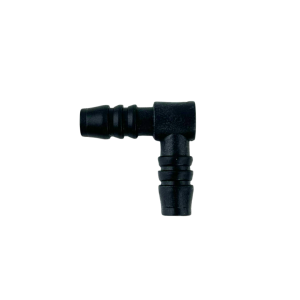Kolano, łącznik kątowy wężyka do skroplin 6mm MM 