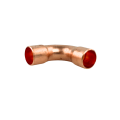 Łuk 3/8" 90 ST do lutowania, dwukielichowy calowy