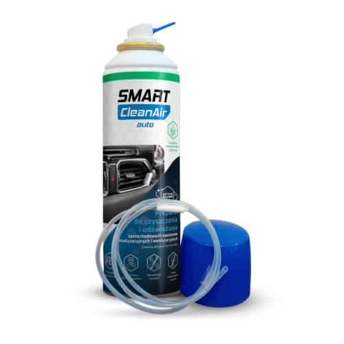 Smart CleanAir Auto 250ml - Preparat do czyszczenia i odświeżania samochodowych nawiewów klimatyzacyjnych i wentylacyjnych