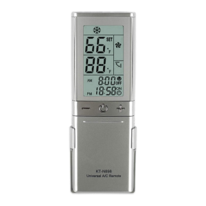 Pilot uniwersalny do klimatyzatorów, klimatyzacji srebrny KT-N898