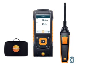 Miernik wielofunkcyjny, zestaw Testo 440 do pomiaru wilgotności z Bluetooth