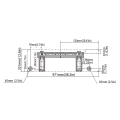 Klimatyzator ścienny SINCLAIR CZARNY SKY - 5,3 kW Split (komplet)