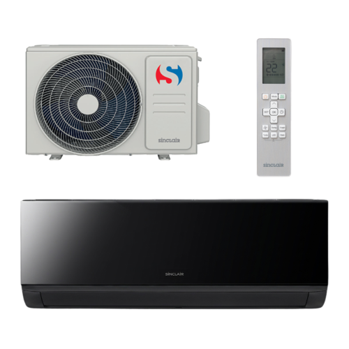 Klimatyzator ścienny SINCLAIR CZARNY SKY - 7,0 kW Split (komplet)