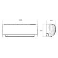 Klimatyzator ścienny SINCLAIR SREBRNY TERREL - 5,3 kW Split (komplet)