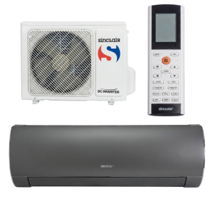 Klimatyzator ścienny SINCLAIR CZARNY TERREL - 5,3 kW Split (komplet)