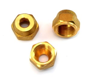 Narzutka, nakrętka redukcyjna 1/2" x 3/8" (10mm)