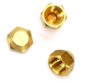 Narzutka zaślepiona 1/2" , zaślepka, nakrętka 