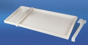 Taca ociekowa PVC  TCCW.94 z zaczepami 940x420
