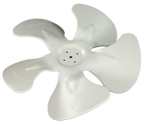 Śmigło wentylatora ssące 154mm kąt 28 plastikowe ELCO 