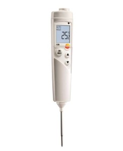 Termometr TESTO 106 ze Świadectwem Wzorcowania z laboratorium akredytowanym PCA (F-gazy, HACCP )