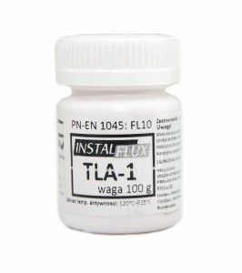 Topnik do spawania aluminium 100gr TLA-1, pasta do lutowania AFP-200
