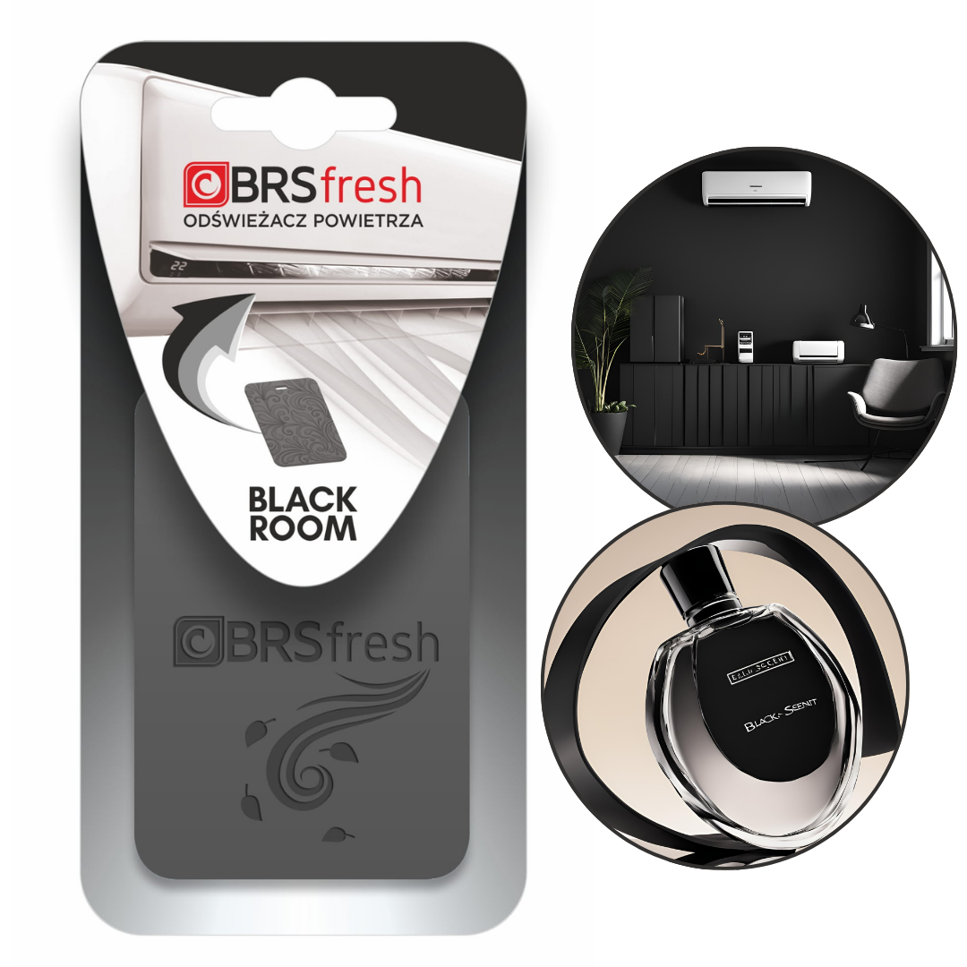 BRS-FRESH odświeżacz powietrza BLACK ROOM, zapach do klimatyzacji