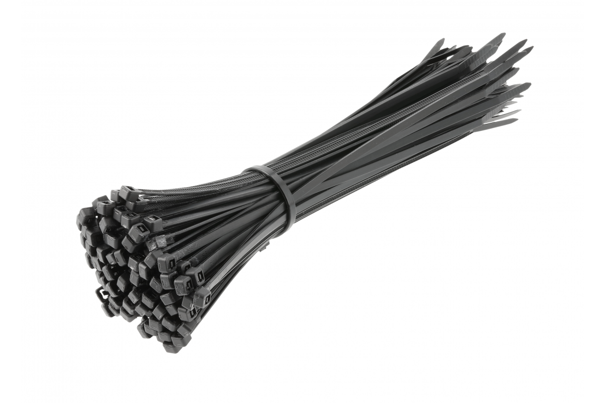 Opaska zaciskowa 3,6x200 100szt czarne HT2C706 Hogert