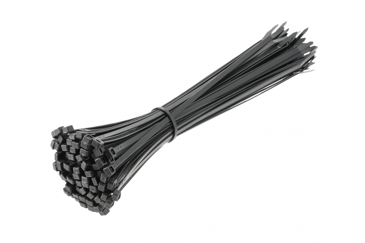 Opaska zaciskowa 4,8x300 100szt czarne HT2C712 Hogert