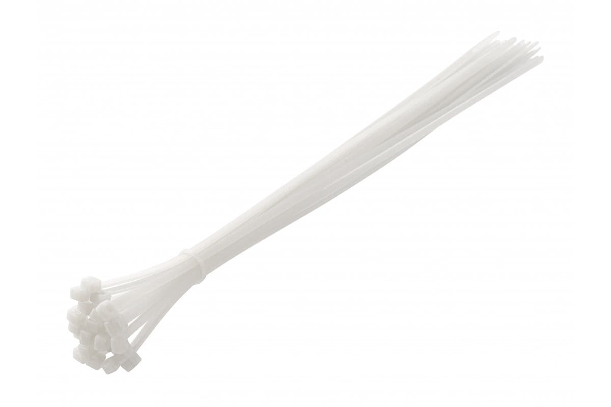 Opaska zaciskowa 4,8x370 25szt białe HT2C730 Hogert