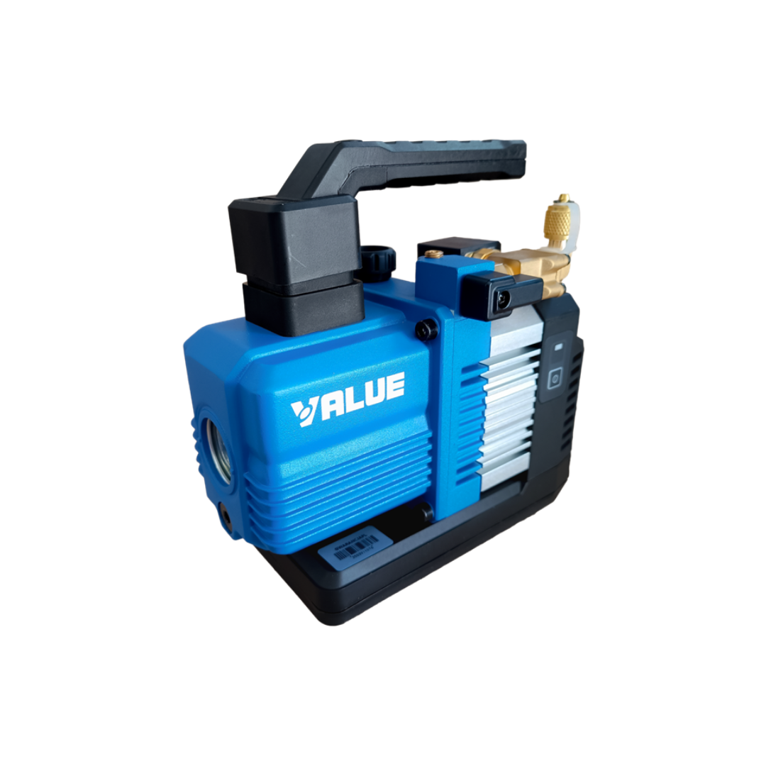 Akumulatorowa dwustopniowa pompa próżniowa Value Navtek VRP-2DLi  56l/min z elektrozaworem (bez akumulatora i ładowarki)