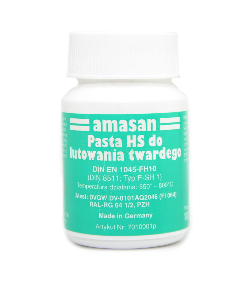 Topnik do spawania miedzi, amasan Pasta HS do lutowania twardego 100gr